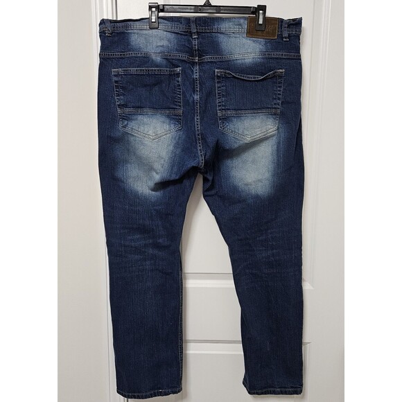 ARKETYPE Jeans Men's 44/32 (41x30) Blue Straight Leg Distressed GUC - Picture 8 of 8